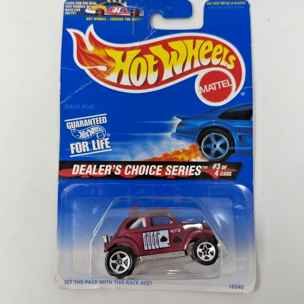 Hot Wheels Baja Bug Dealer's Choice Series #3/4 Collector #567 1996 Carded